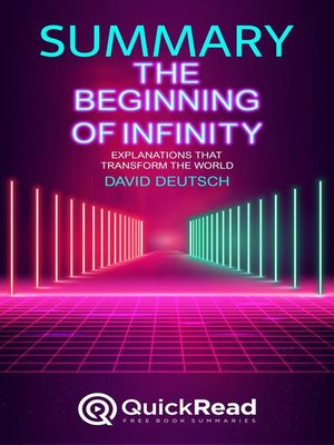 cover image of Summary of "The Beginning of Infinity" by David Deutsch